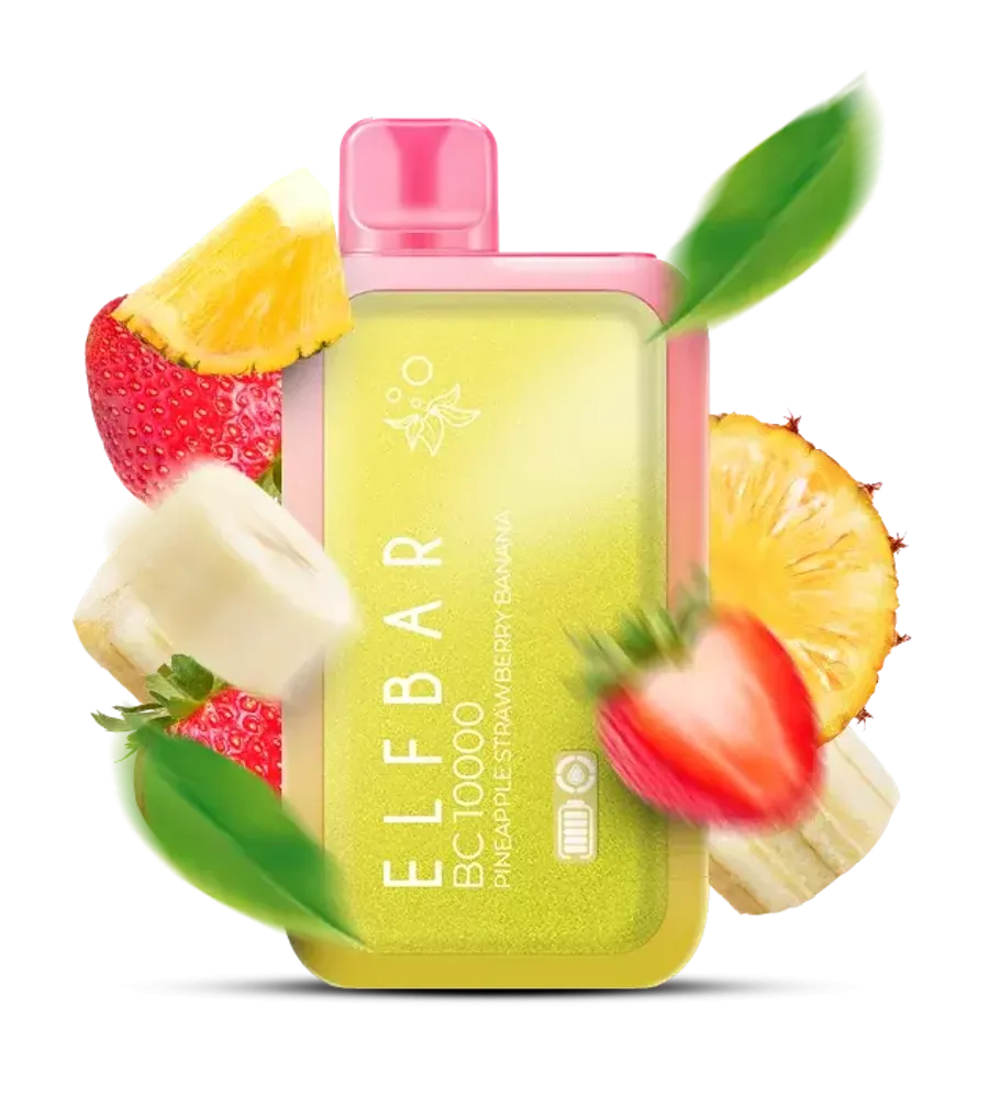 ELFBAR 10k Puffs Pinaple Straberry Banana