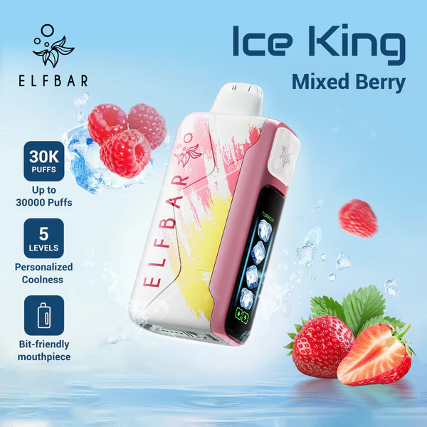 ELFBAR Iceking Mixed Berry 30000puffs