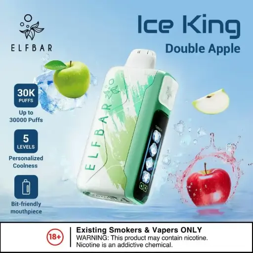 Elfbar Ice King Double Apple 30k