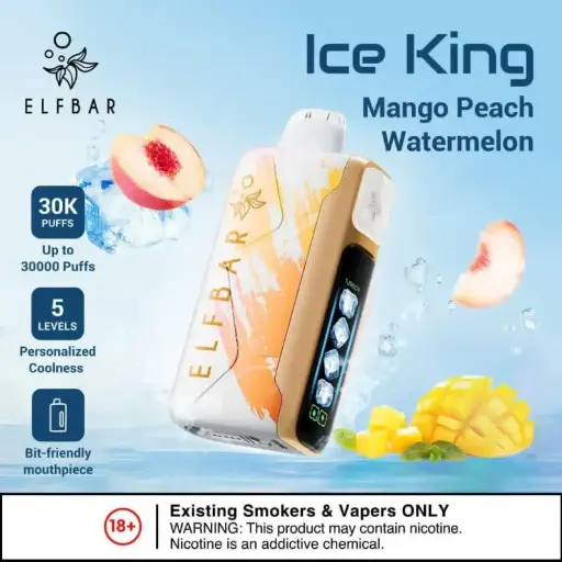 Elfbar Ice King Mango Peach Watermelon 30k