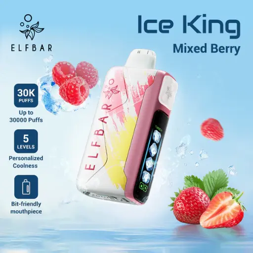 ELFBAR Iceking Mixed Berry 30000puffs